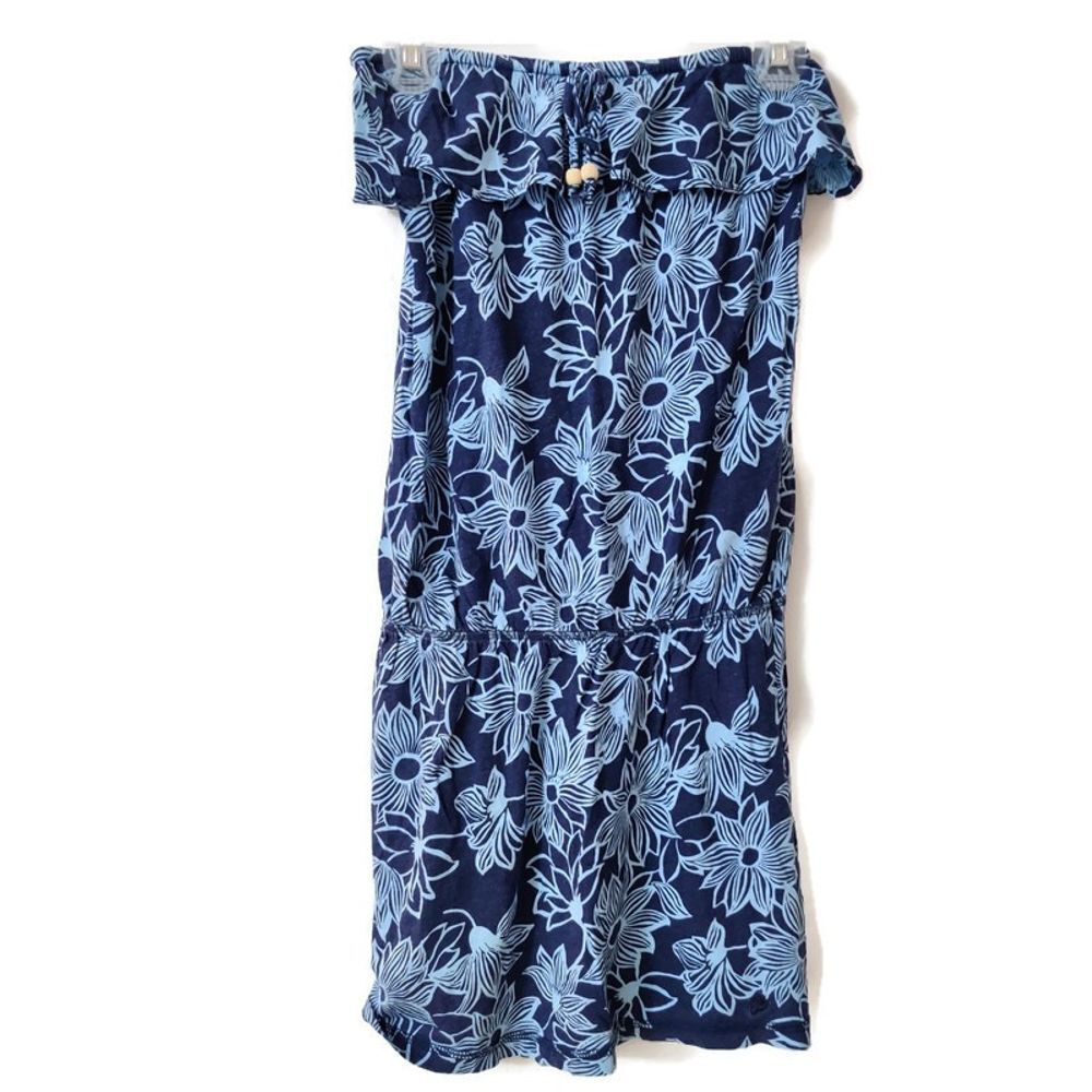 Aerie strapless floral dress